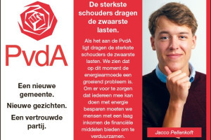 Jacco Pellenkoft (nr. 5) in Heerhugowaards- en Langedijker Nieuwsblad